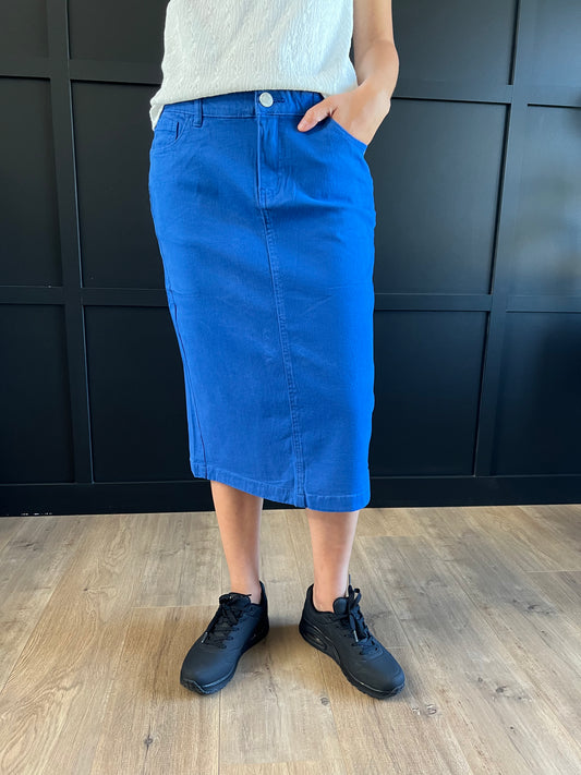 "Layla" in Classic Blue - Ladies & Lavender Boutique