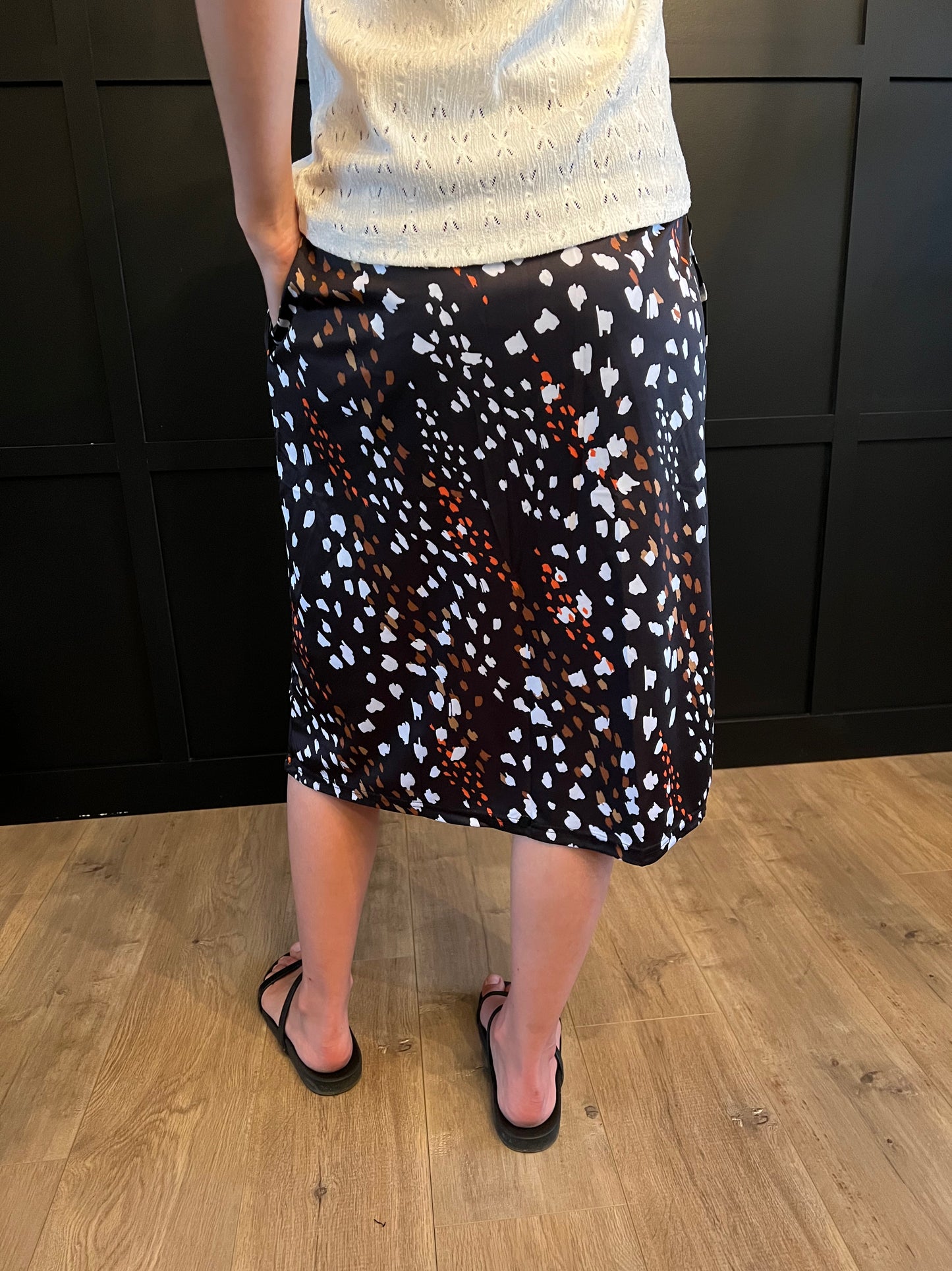 "Zoey" Sport Skirt in "Betty" print - Ladies & Lavender Boutique