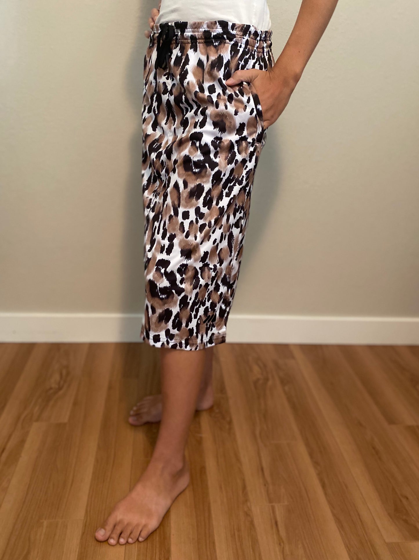 "Zoey" Sport Skirt in Leopard - Ladies & Lavender Boutique