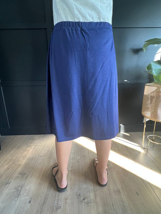 “Nova” Ladies Skort in Navy - Ladies & Lavender Boutique
