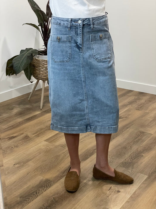 Elin Denim Skirt