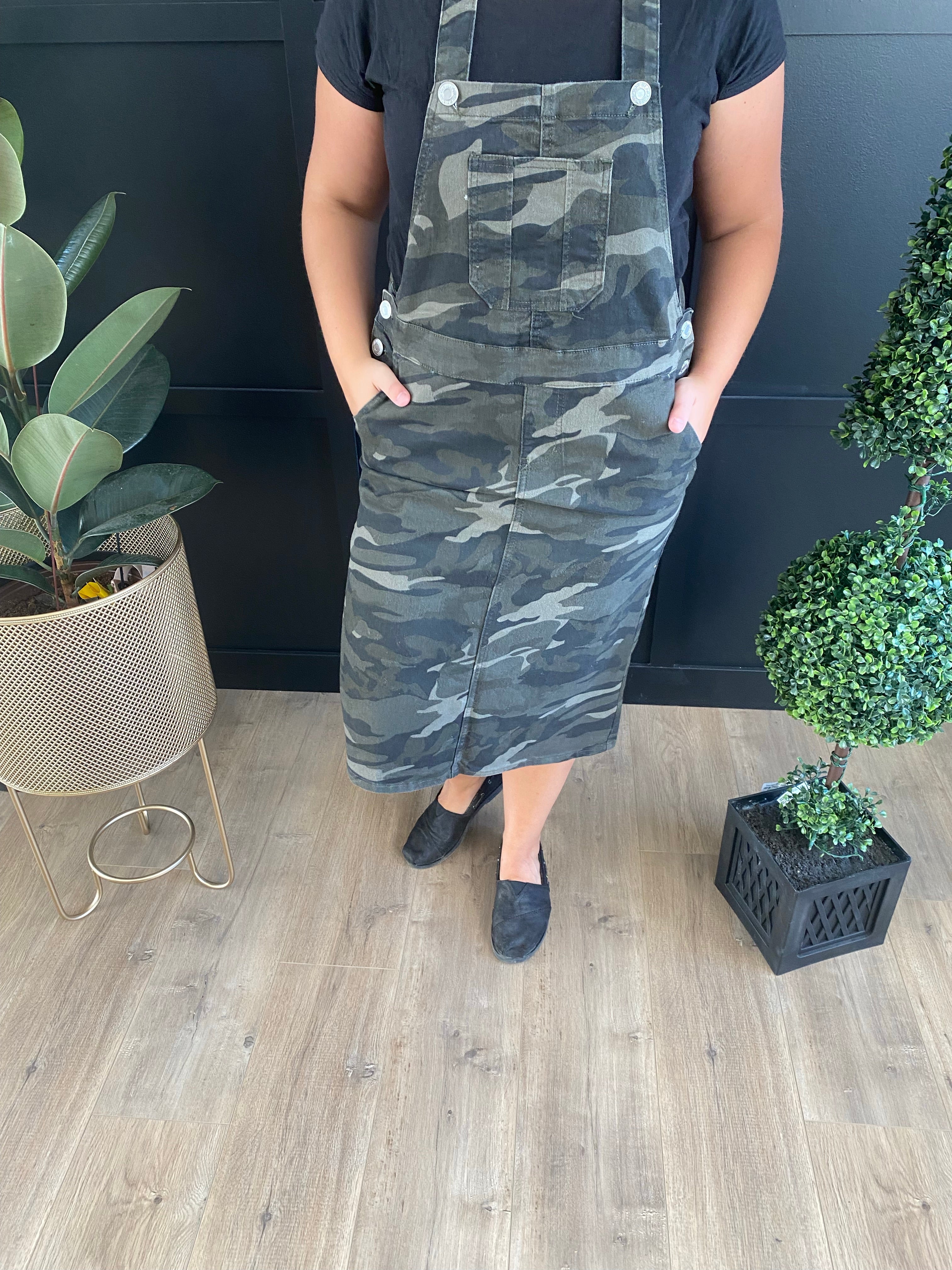 Target camo overall sales dress