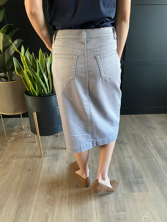 "Brooklyn" in Light Grey - Ladies & Lavender Boutique